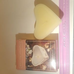 Longaberger Heart Shaped Candle